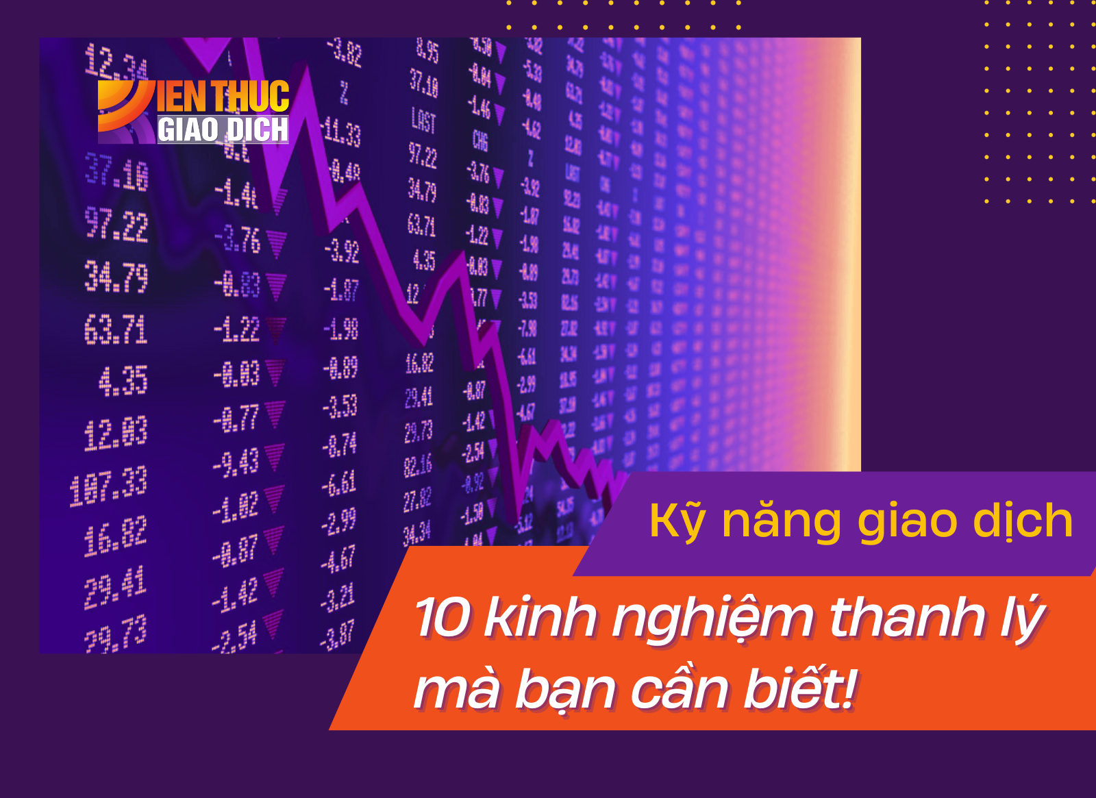 10 kinh nghiệm thanh lý