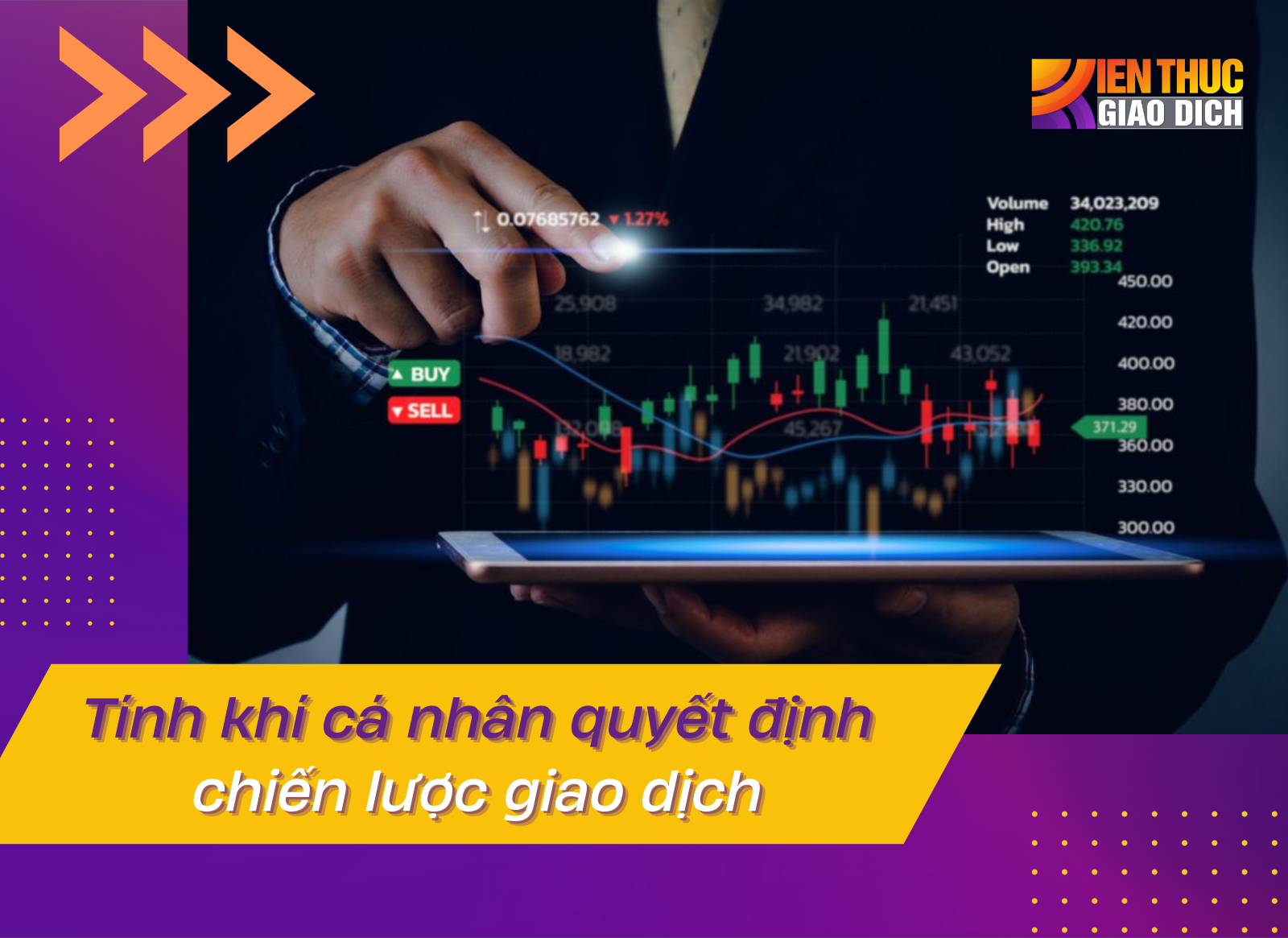 Tính khí cá nhân quyết định chiến lược giao dịch