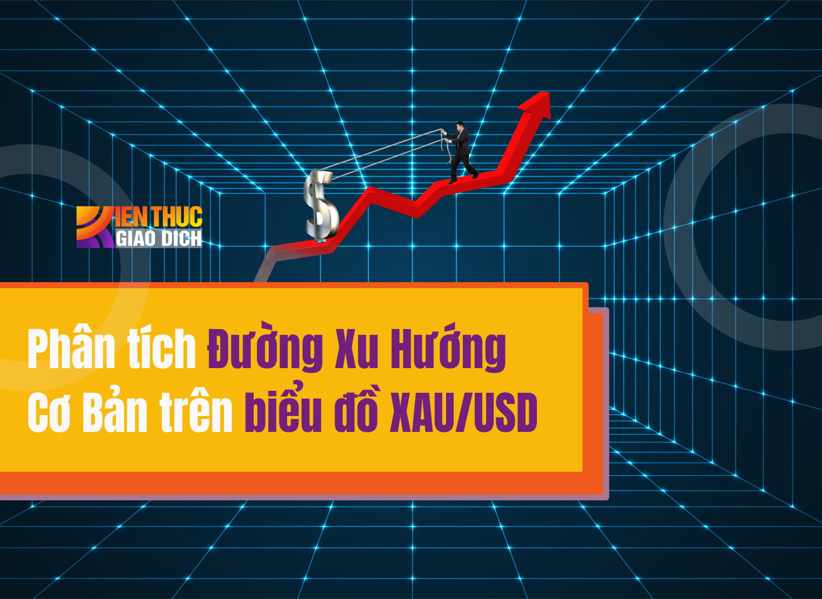 Phân tích Đường Xu Hướng Cơ Bản trên biểu đồ XAU/USD